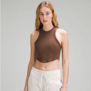 Lululemon Athletica Chocolate Sleeveless Top